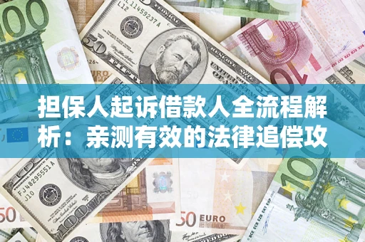 武汉担保人起诉借款人全流程解析：亲测有效的法律追偿攻略