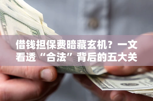 武汉借钱担保费暗藏玄机？一文看透“合法”背后的五大关键陷阱