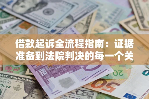 武汉借款起诉全流程指南：证据准备到法院判决的每一个关键步骤