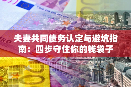 武汉夫妻共同债务认定与避坑指南：四步守住你的钱袋子