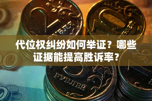 武汉代位权纠纷如何举证？哪些证据能提高胜诉率？